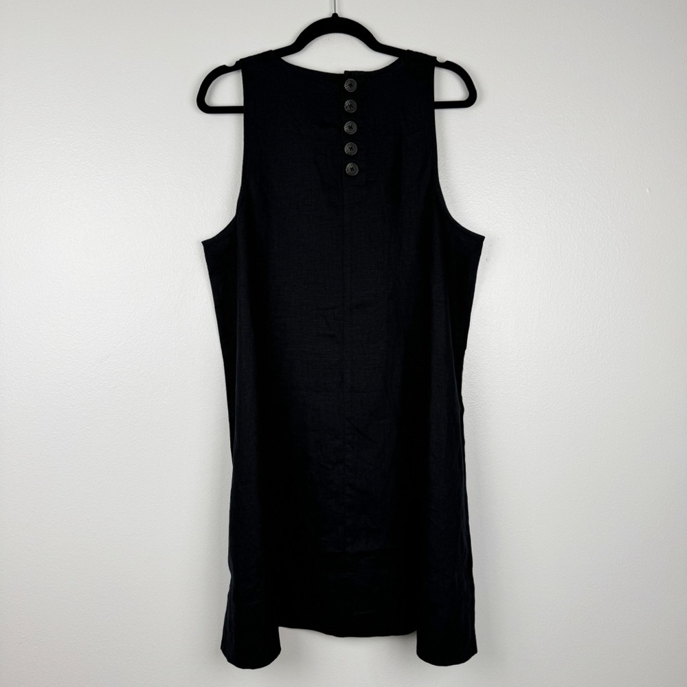 J. Crew Black Halter A-line Cocktail Mini Dress - Picture 5 of 8